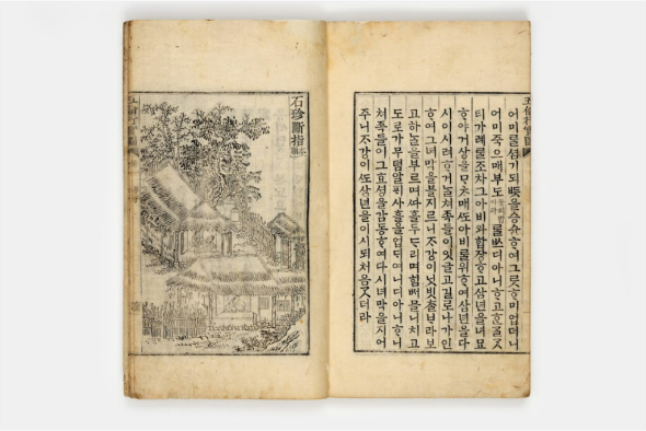 Oryunhaengshil-do (Illustrated Guide to the Five Relationships) the Joseon Dynasty in 1797